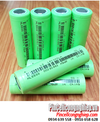 LISEN LS LR18650, Pin sạc 18650 lithium Li-ion 3.7v LISEN LS LR18650 2000mAh /Vỏ màu xanh (Discharge 10A)